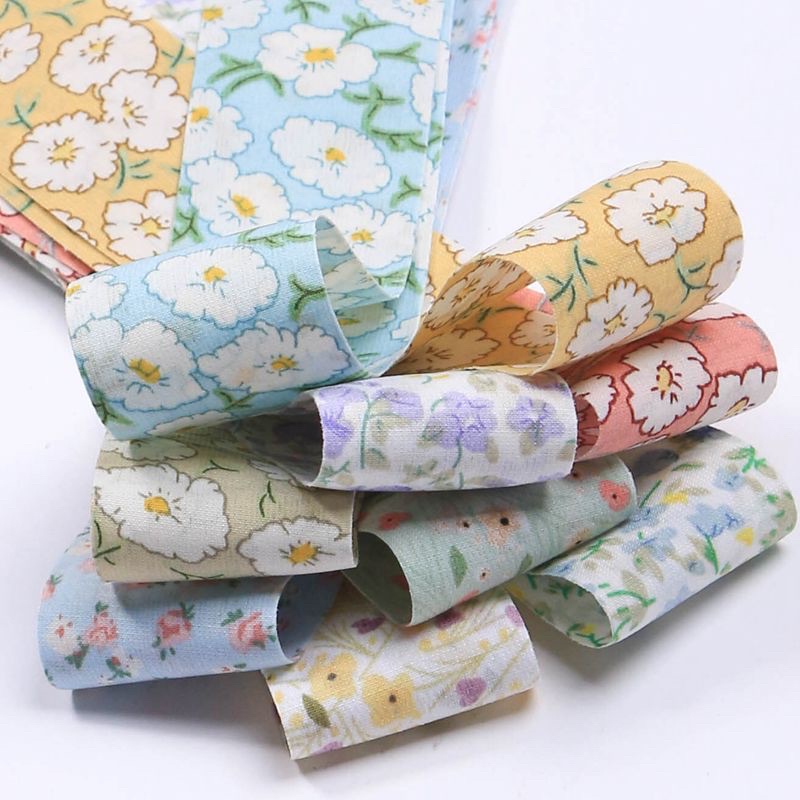 Ruy băng in hoa 2 mặt DIY 4.0cm