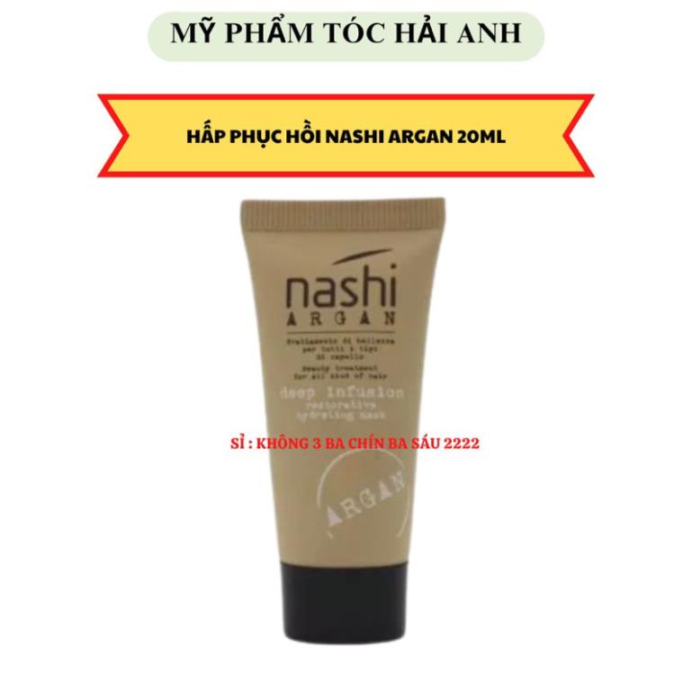 Dầu Hấp Dưỡng Phục Hồi NASHI ARGAN Deep Infusion 20ml M9