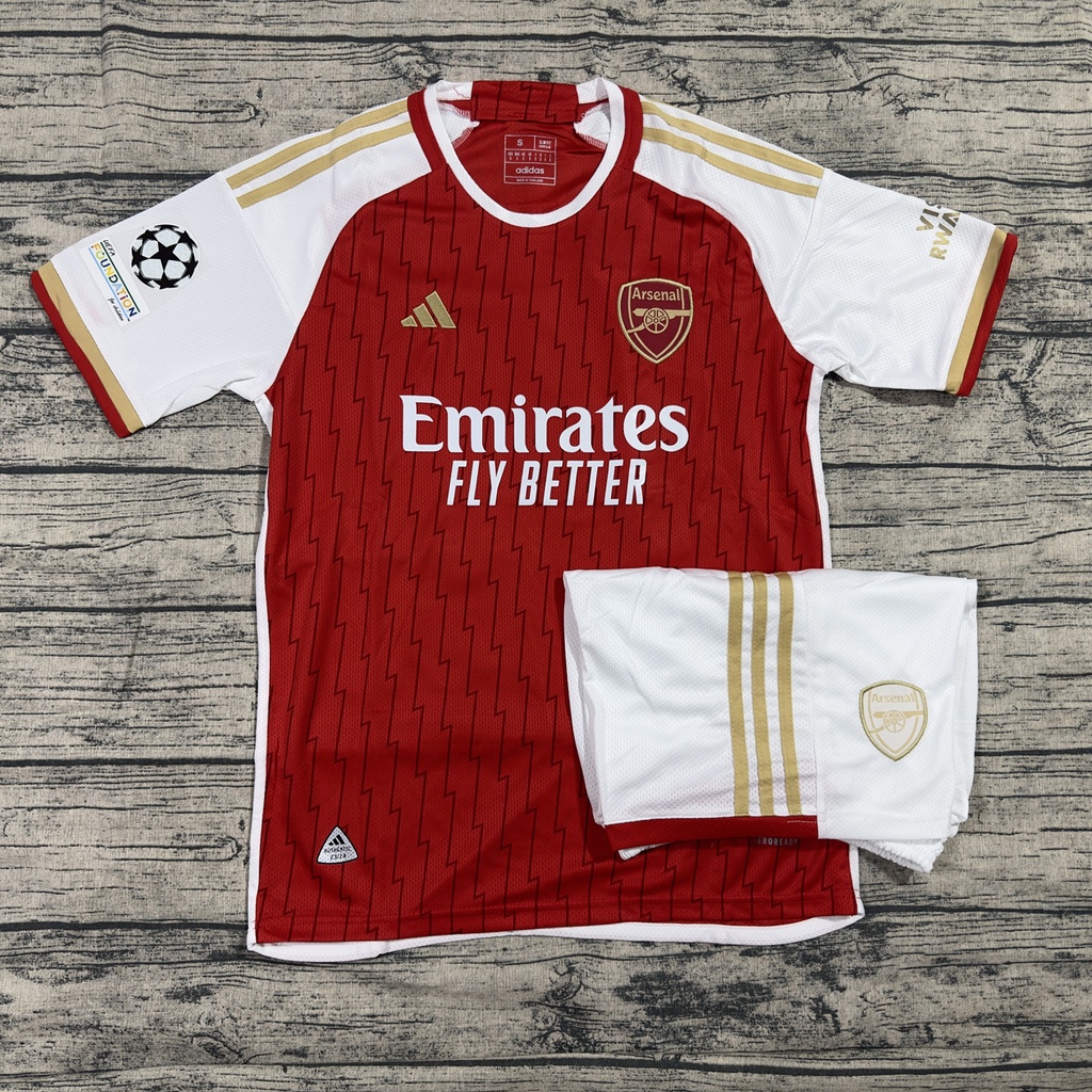 QUẦN ÁO BÓNG ĐÁ ARSENAL-VẢI GAI THÁI VAO CẤP