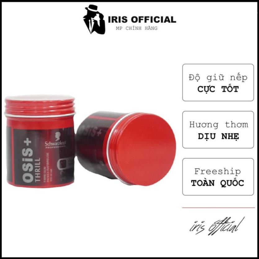 Sáp vuốt tóc nam tạo kiểu OSIS+ CHÍNH HÃNG + Gôm xịt tóc giữ nếp phồng cho tóc mềm cứng tặng lược | wax keo gel M9