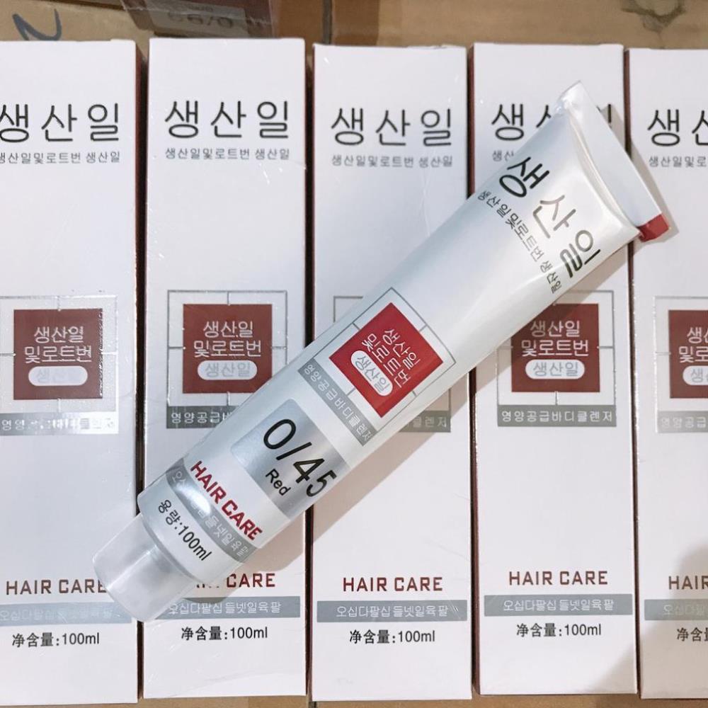 Thuốc Nhuộm Tóc Màu Nhuộm Hàn Quốc Đủ màu - Chưa kèm oxi M9