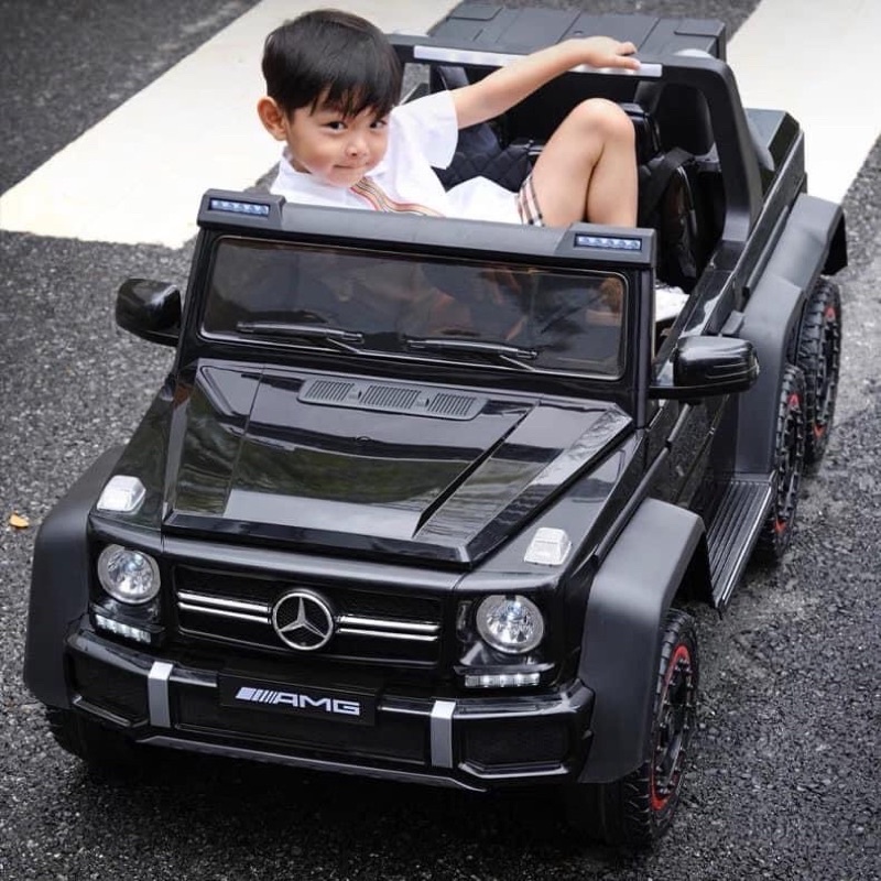 Xe ô tô điện Mecrecedes 663 WF G63 bản cao cấp ghế da
