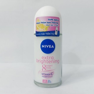 Lăn khử mùi Nivea Extra Brightening sáng mịn mờ thâm 50ml