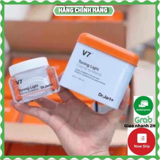 Kem V7 Toning Light Dr.Jart+ Dưỡng Trắng Da Bật Tông
