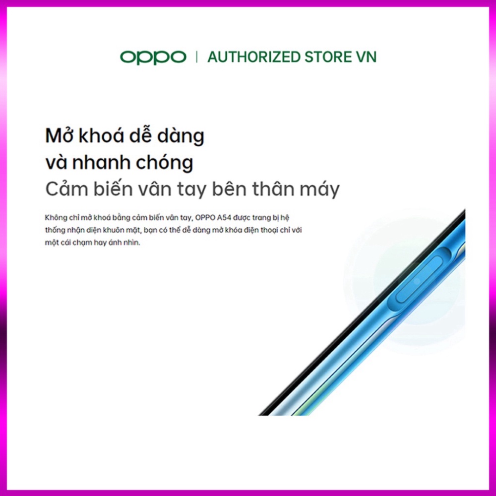 Điện thoại OPPO A54  - Hàng Chính Hãng - đại hội siêu sale