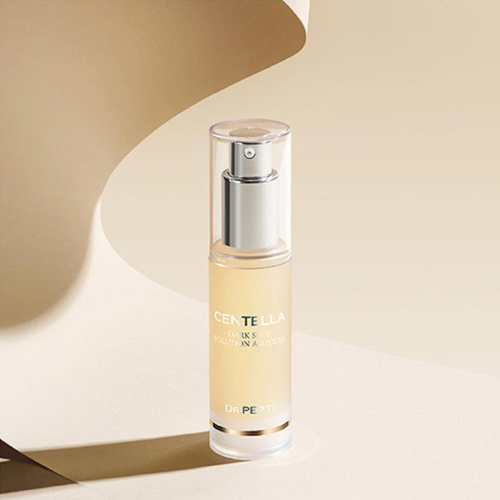 Tinh chất dưỡng trắng căng bóng DR.PEPTI Centella Dark Spot Solution Ampoule loại 30ml