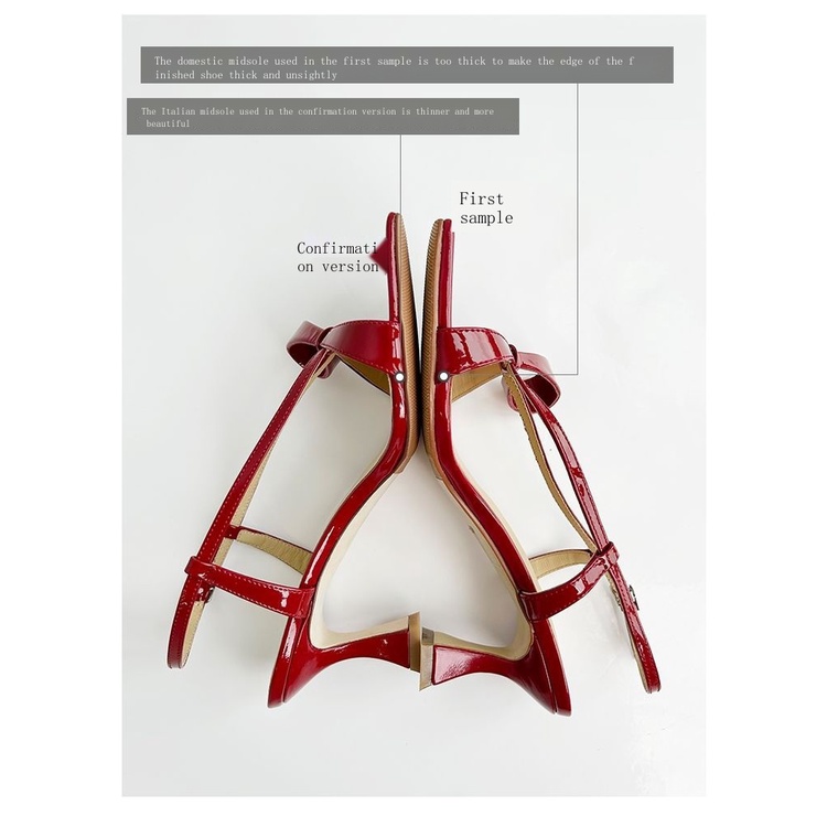 Ann Sandal Cao Gót Hở Ngón Đính Nơ Thời Trang Mùa Hè Cho Nữ