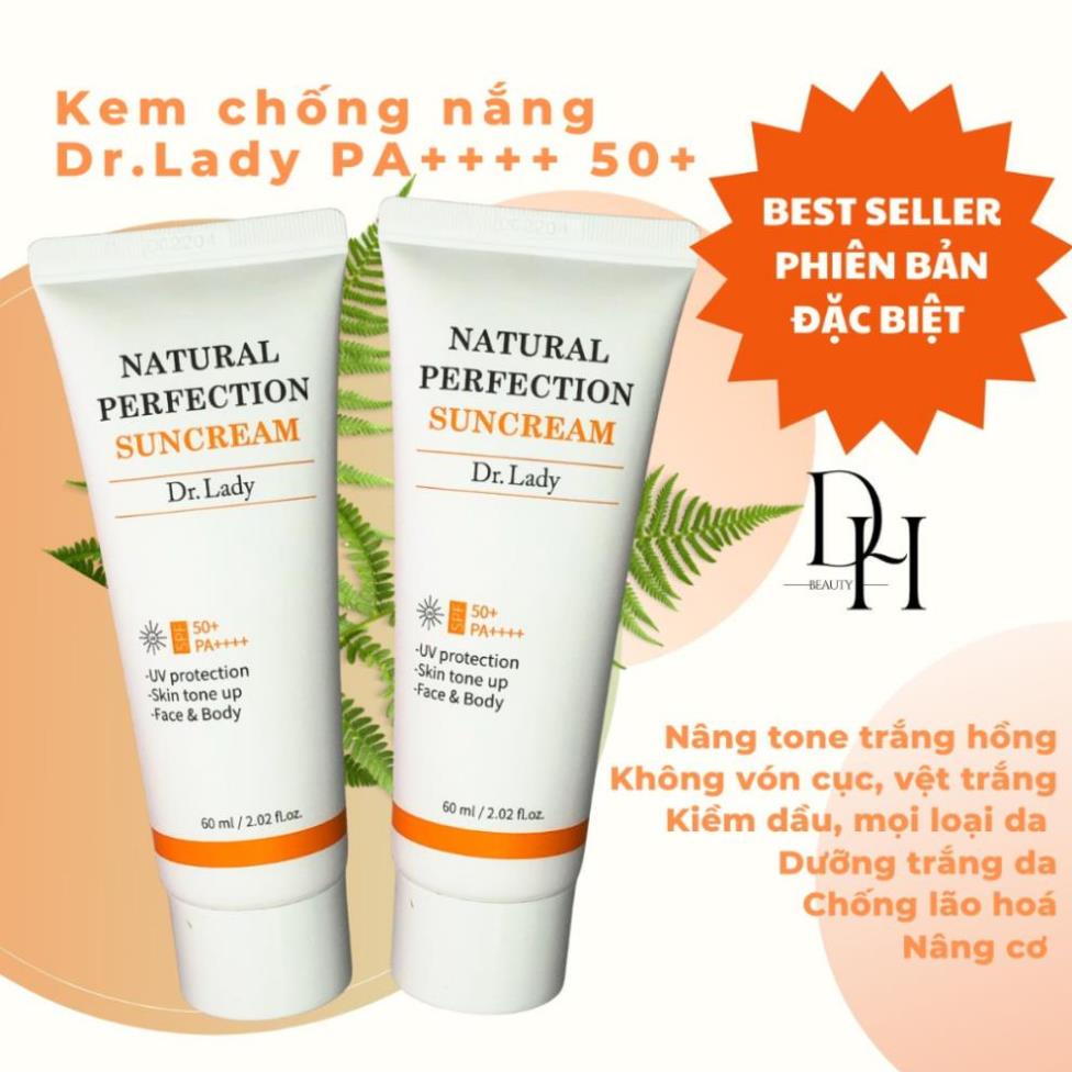 Kem chống nắng Dr.Lady Suncream 60ml - Dưỡng trắng da - Chống lão hóa