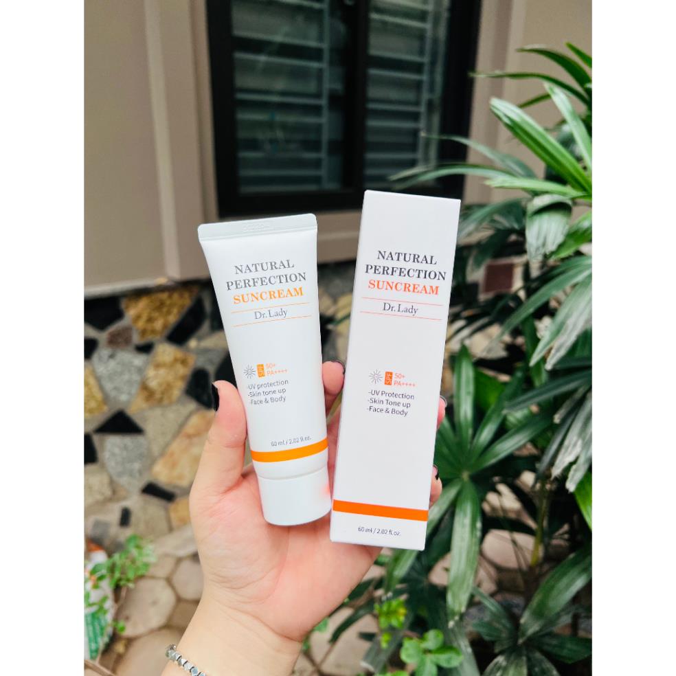 Kem chống nắng Dr.Lady Suncream 60ml - Dưỡng trắng da - Chống lão hóa