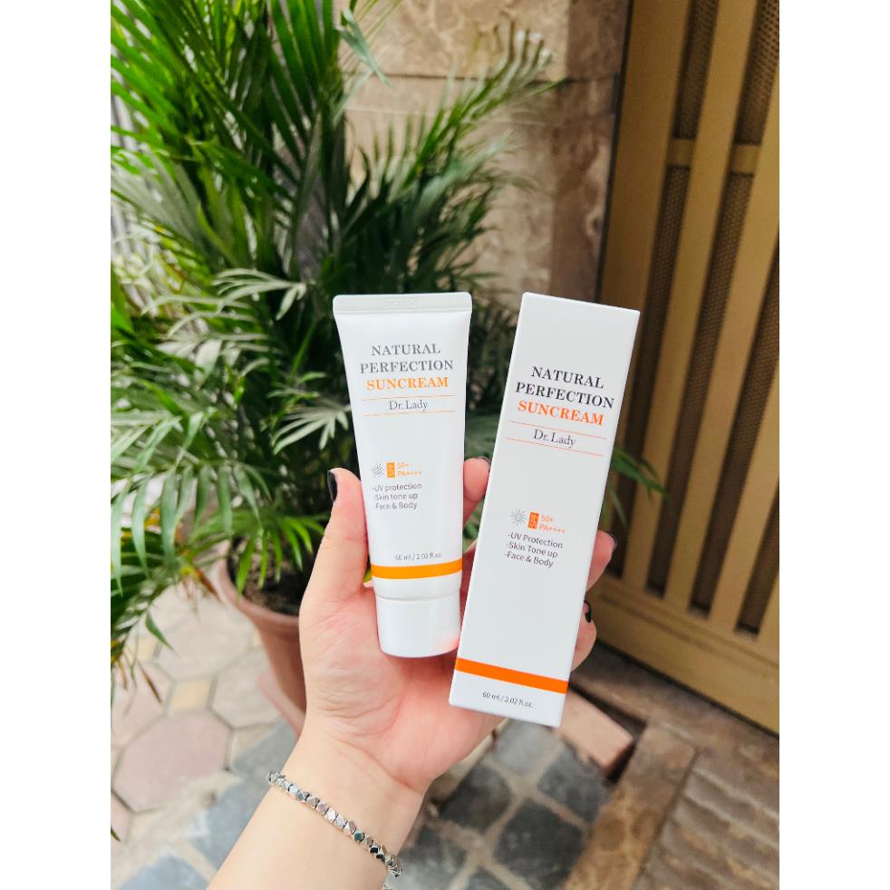 Kem chống nắng Dr.Lady Suncream 60ml - Dưỡng trắng da - Chống lão hóa