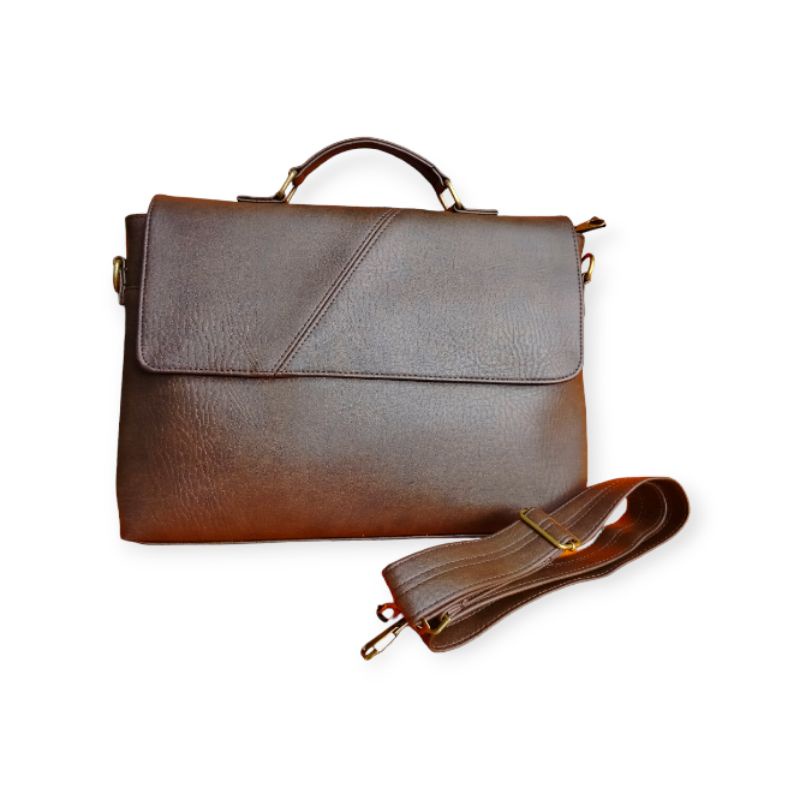 Cặp đeo chéo da cao cấp 13inch, kháng nước.