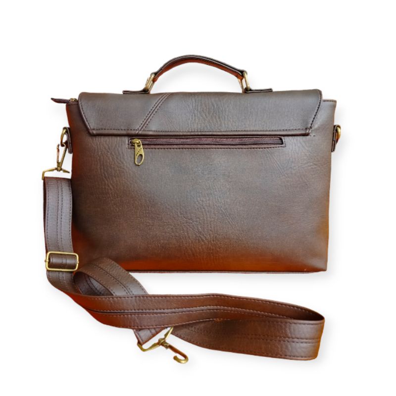 Cặp đeo chéo da cao cấp 13inch, kháng nước.