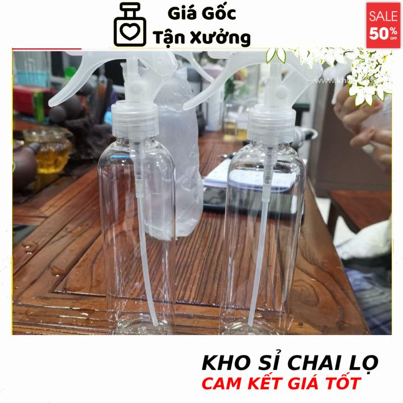 Chai Lọ Xịt Vòi chuột ❣ KHO SỈ ❣ Chai Lọ nhựa pet Vòi chuột 100ml/150ml/200ml/250ml rỗng chiết mỹ phẩm