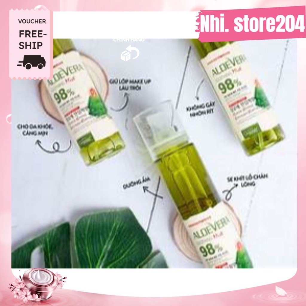 🌸🌸Xịt Khoáng Lô Hội Arum Town Aloe Vera Soothing Mist 98% 150ml ( mới về ) | BigBuy360 - bigbuy360.vn