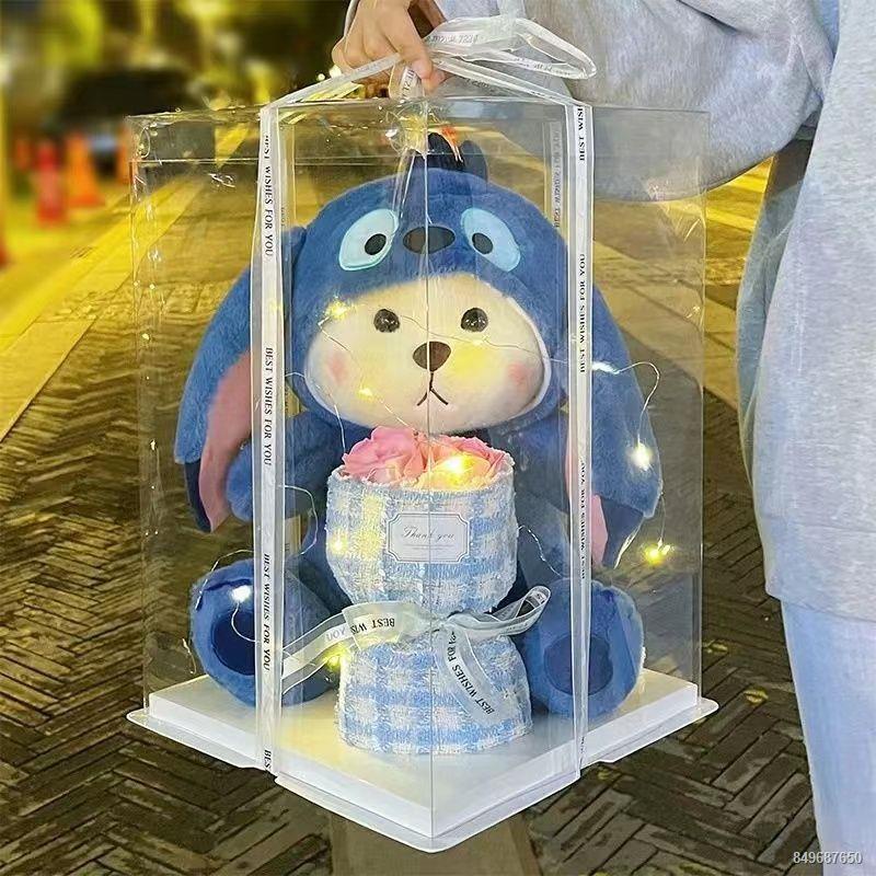Biến Hình Búp Bê Stitch Ít Hương Thơm Hoa Đồ Chơi Lễ Tình Nhân Quà Tặng Cho Bạn Gái Bạn Gái Món Quà Sinh Nhật