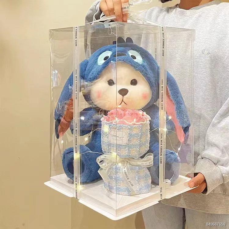 Biến Hình Búp Bê Stitch Ít Hương Thơm Hoa Đồ Chơi Lễ Tình Nhân Quà Tặng Cho Bạn Gái Bạn Gái Món Quà Sinh Nhật