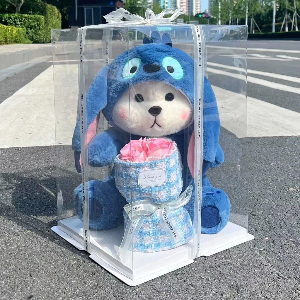 Biến Hình Búp Bê Stitch Ít Hương Thơm Hoa Đồ Chơi Lễ Tình Nhân Quà Tặng Cho Bạn Gái Bạn Gái Món Quà Sinh Nhật