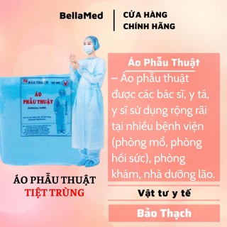 Áo phẫu thuật Bảo Thạch đã tiệt trùng