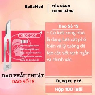 Lưỡi dao mổ số 15