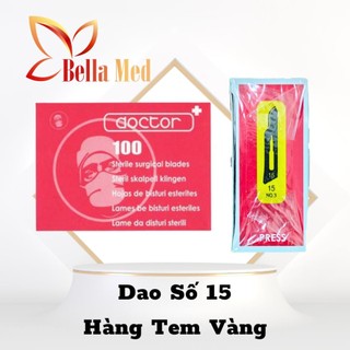 Lưỡi dao mổ số 15 ( hộp 100 lưỡi )