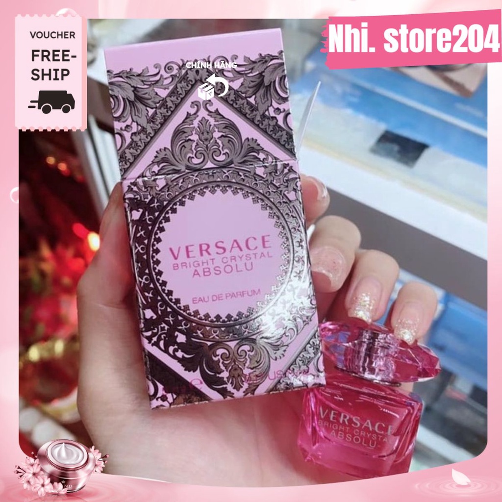 🌸🌸Nước hoa nữ Versace Bright Crystal EDT Bright Crystal Absolute EDP ( mới về )