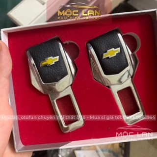 Bộ 2 chốt đai ngắt chông cảnh báo an toàn logo chevrolet