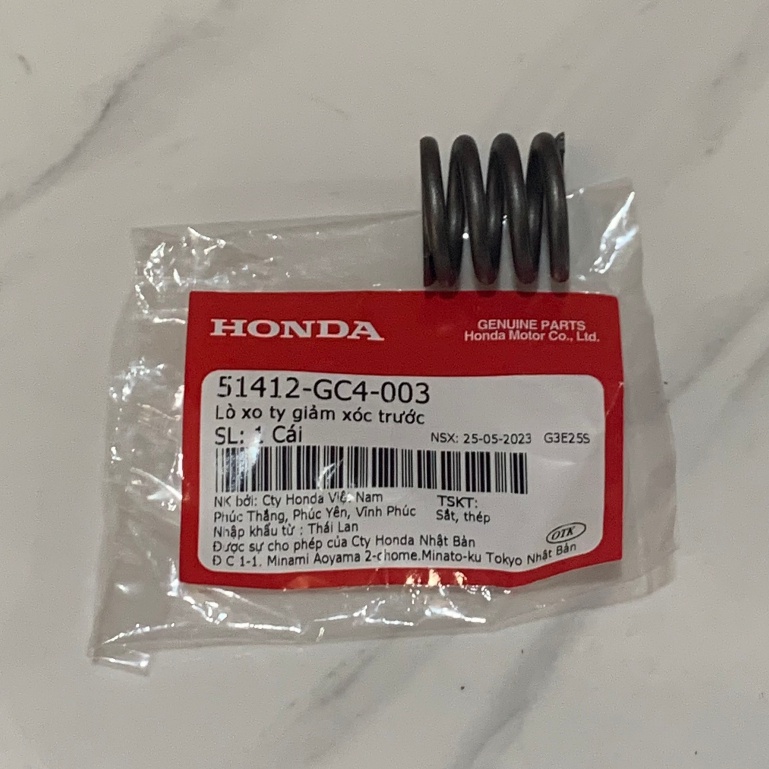 Lò xo ty giảm xóc trước SH MODE, PCX 125  chính hãng Honda