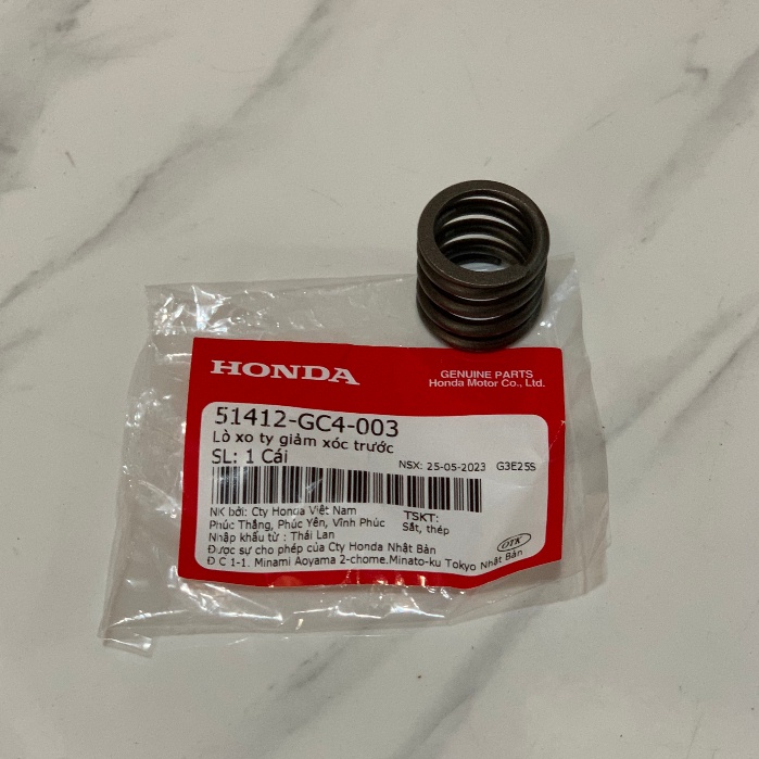 Lò xo ty giảm xóc trước SH MODE, PCX 125  chính hãng Honda