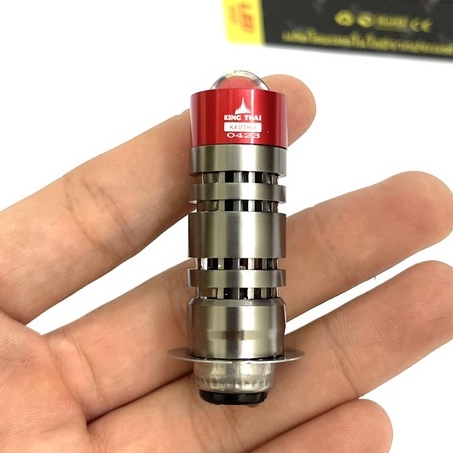 Đèn Led Pha King Thái 2 Màu-HS1 Chân H4-m5 Gắn Mọi Dòng Xe Máy-OTO Siêu Sáng Chống Nước 100% Bảo Hành Tháng