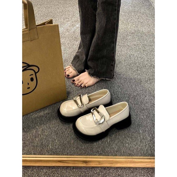 Giày Cao Gót Thiết Kế Mới Đế Dày Cao Cấp Thời Trang Mùa Xuân Thu Theo Phong Cách Anh