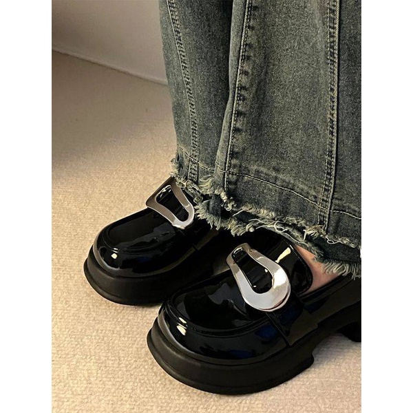 Giày Cao Gót Thiết Kế Mới Đế Dày Cao Cấp Thời Trang Mùa Xuân Thu Theo Phong Cách Anh