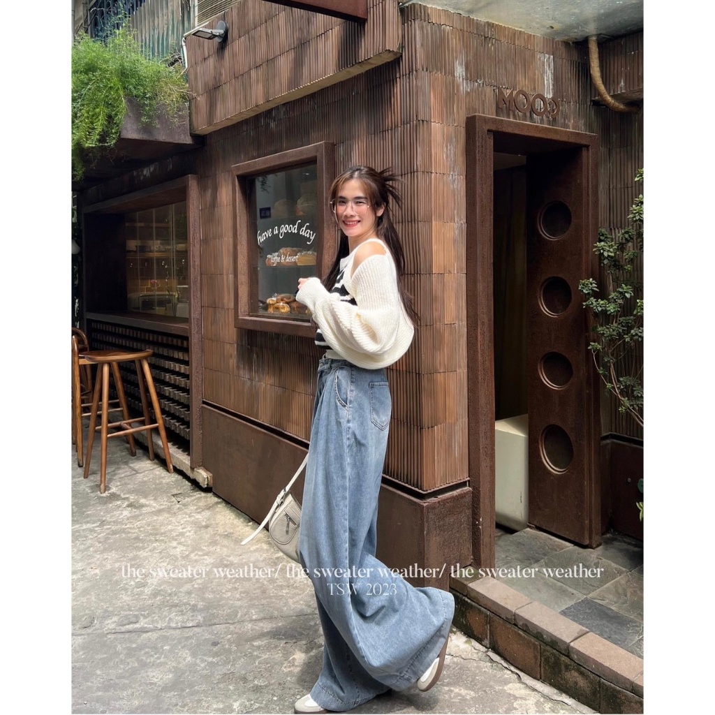 SET áo len 2 dây kèm áo khoác -LADDYSTORE Set2daykemkhoaclen0907