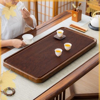 Khay trà nhà nhỏ thoát nước văn phòng kung fu bộ trà gỗ hồng mộc Bakelite