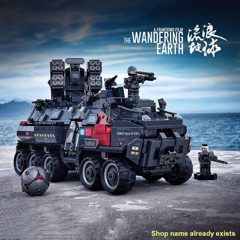 🌈Tương thích với LEGO Chính Hãng Xe Lang Thang Trên Trái Đất Dòng Xe Xếp Hình Lắp Ráp Cậu Bé Quá Khổ Quà Tặng Ngày Trẻ