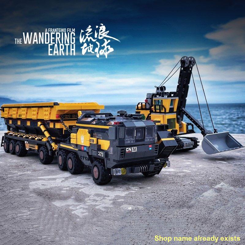 🌈Tương thích với LEGO Chính Hãng Xe Lang Thang Trên Trái Đất Dòng Xe Xếp Hình Lắp Ráp Cậu Bé Quá Khổ Quà Tặng Ngày Trẻ