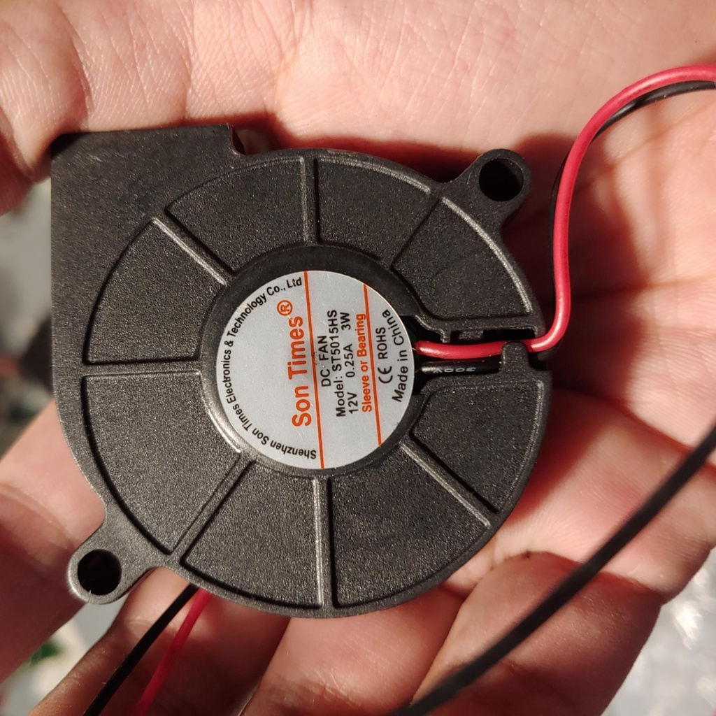 Quạt tăng áp 12V 5CM 5015