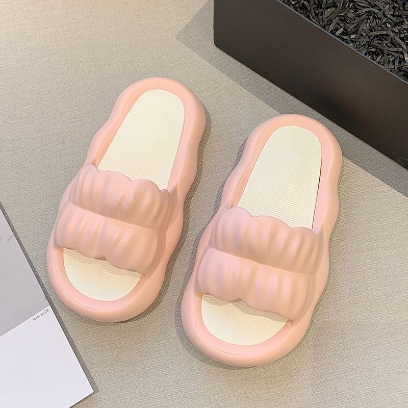 Dép Sandal Đế Mềm Dày Bên Ngoài Dễ Thương Nơ dành cho nữ