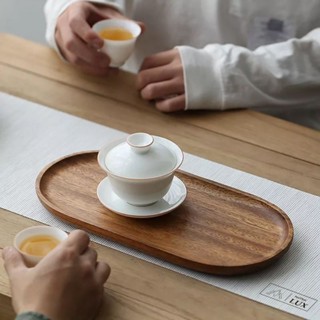 khay gỗ decor hình bầu dục/ hàng đẹp/ giá xưởng