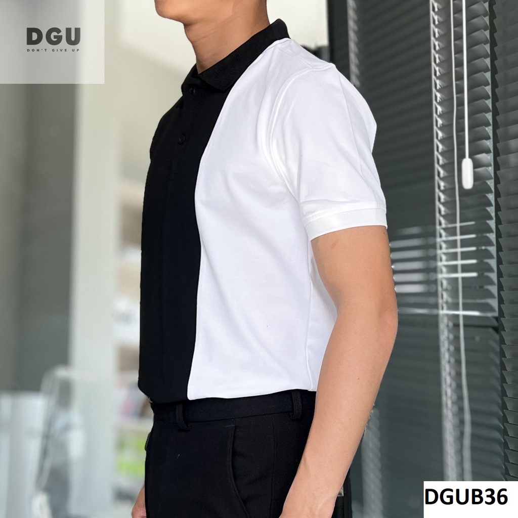 Áo thun nam cổ bẻ  polo  DGUB36