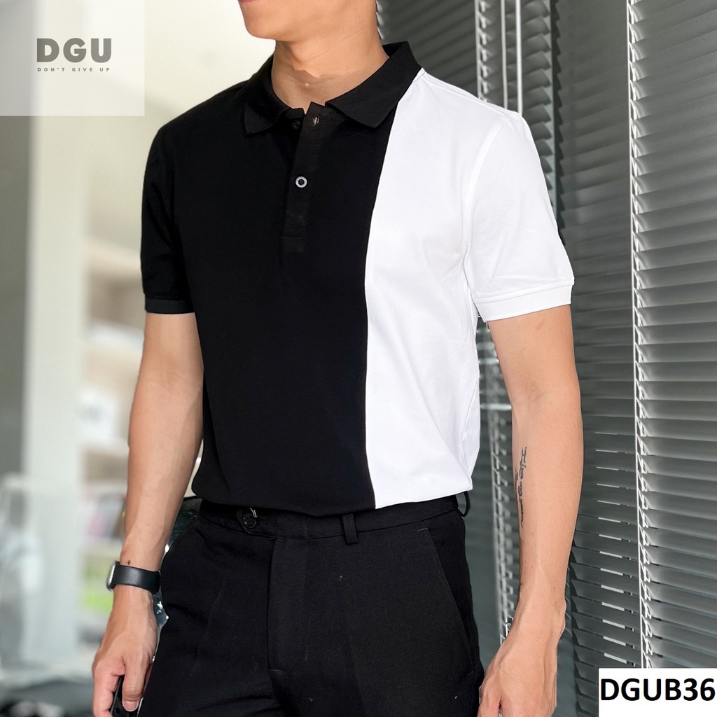 Áo thun nam cổ bẻ  polo  DGUB36