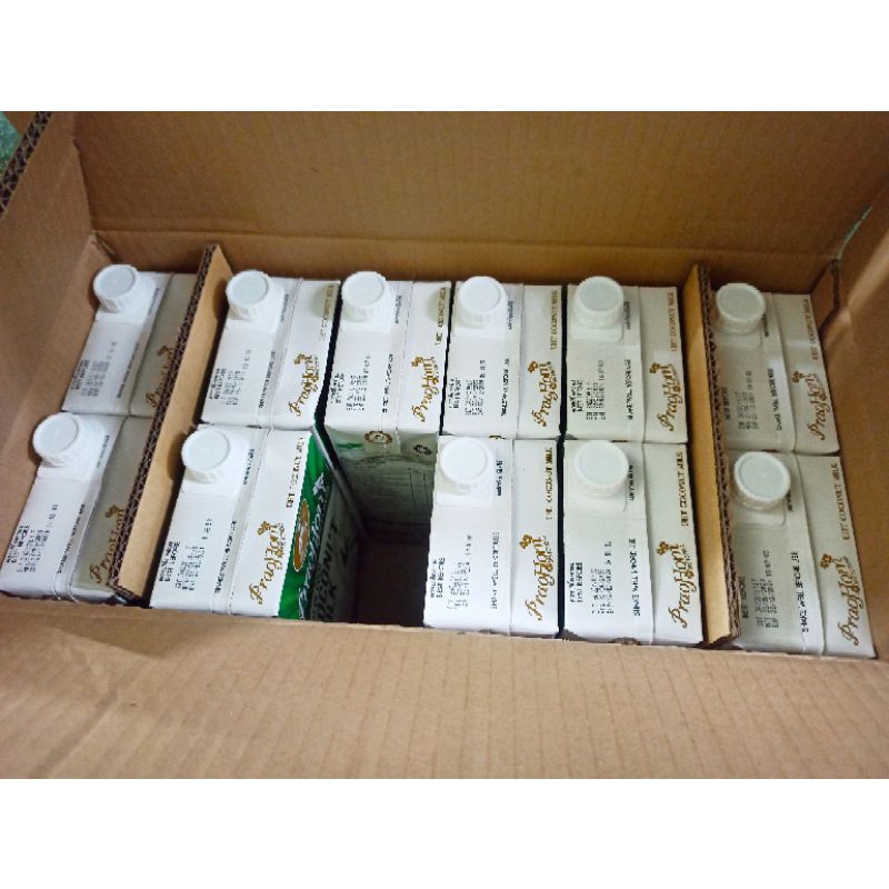 Nước Cốt Dừa Thái Lan Prao Hom 250ml/1lít  Chuyên nhà hàng  , quán ăn