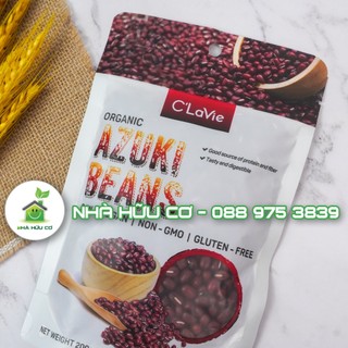 C'lavie - đậu đỏ azuki hữu cơ c’lavie 200g/100g - date: 20/12/2024 - nhà hữu cơ