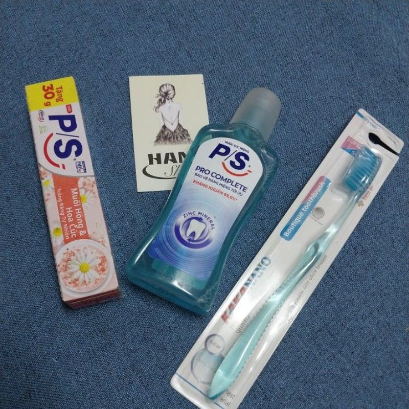 Combo nước súc miệng PS 130ml