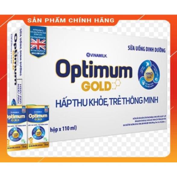 Thùng sữa pha sẵn Optimum Gold 110ml