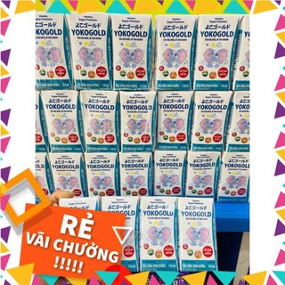  Combo 6 lốc  24 hộp  Sữa Bột Pha Sẵn Yoko với công thức nguyên nhận liệu từ Nhật Bản 110ml 