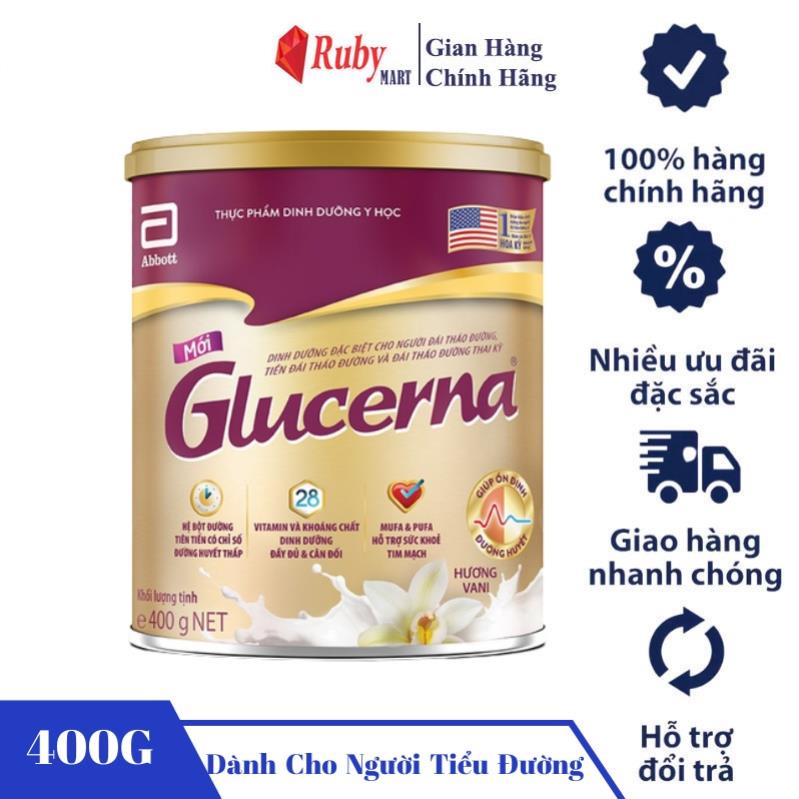 Sữa bột dành cho người bị tiểu đường Glucerna Abbott 850g