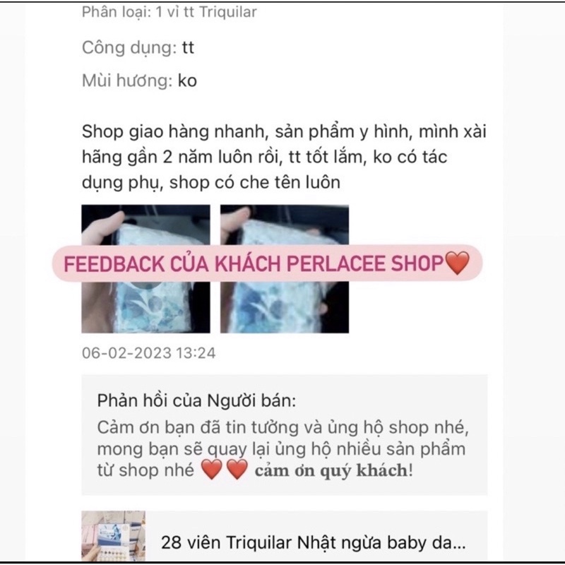Tranh baby nhật Triquilar chính hãng
