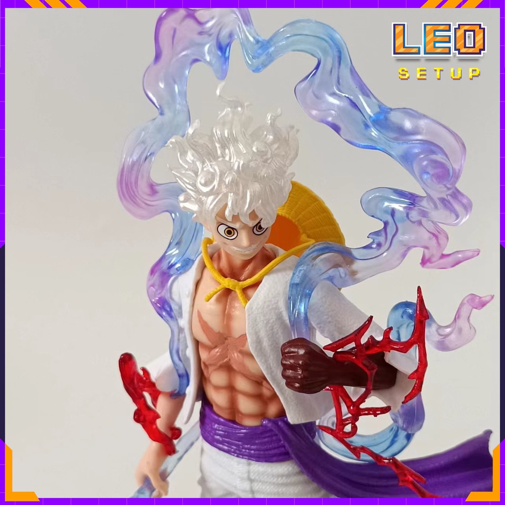 Mô Hình Luffy Gear 5 Nika - One Piece Đảo Hải Tặc - Figure Sưu Tầm Cao 21cm Cực Nét Giá Rẻ Trưng Bày Góc Làm Việc