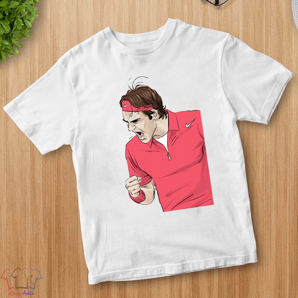 Áo Unisex hình Roger Federer đẹp chất giá rẻ CHA48