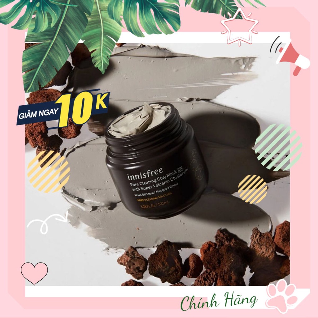 🌞 Xuka 🌸 🌸 MẶT NẠ ĐẤT SET INNISFREE 2X /-heart /-heart /-heart | BigBuy360 - bigbuy360.vn